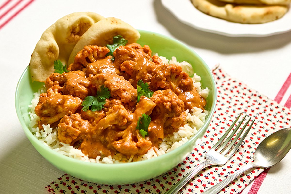 Coconut Masala Cauliflower