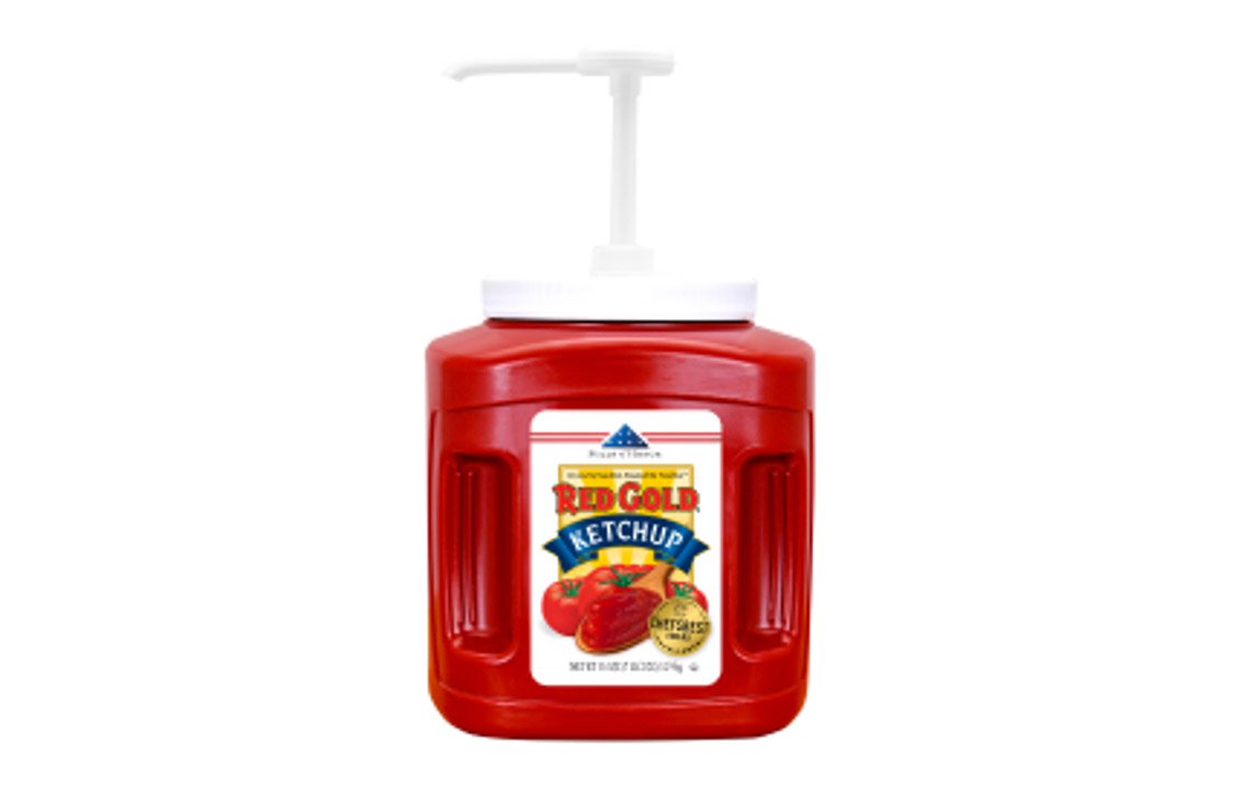 Our 114 oz ketchup jug format