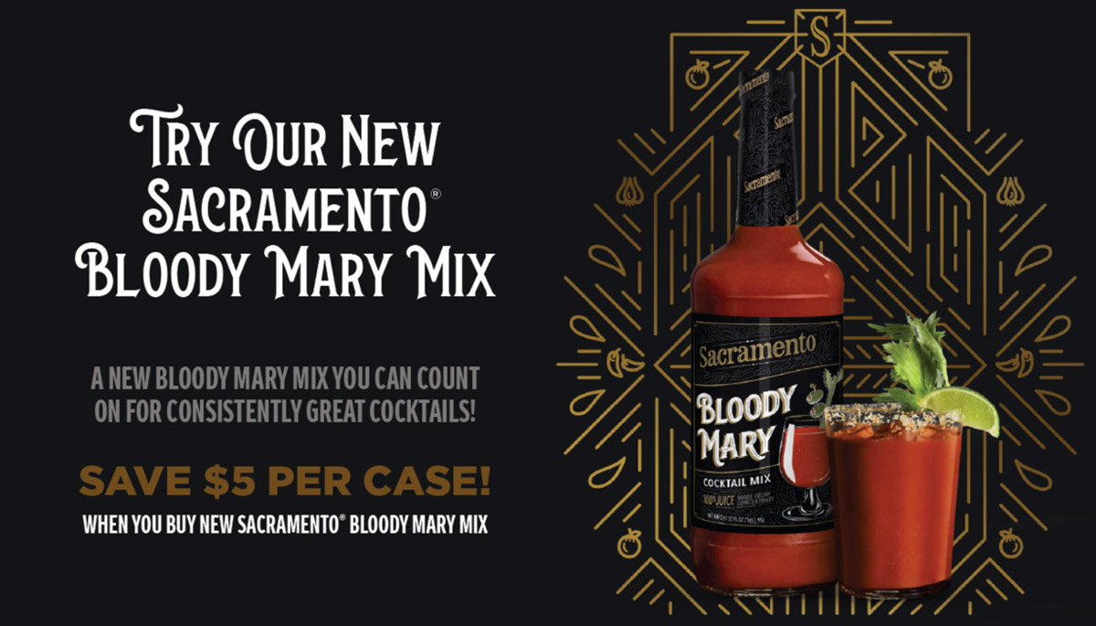Top bartenders say new Sacramento Bloody Mary Mix beats Zing Zang in flavor!