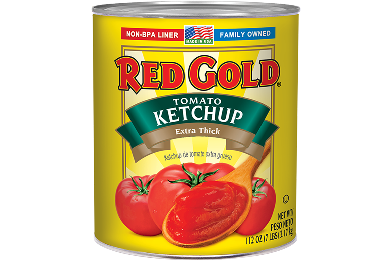 REDY399_RedGold_TomatoKetchup_ExtraThick_#10Can_112OZ_Foodservice