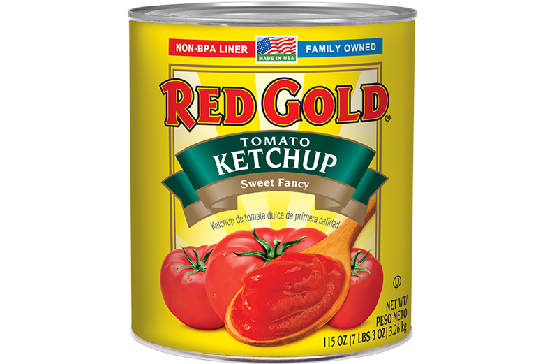 REDYT99_RedGold_TomatoKetchup_SweetFancy_#10Can_115OZ_Foodservice