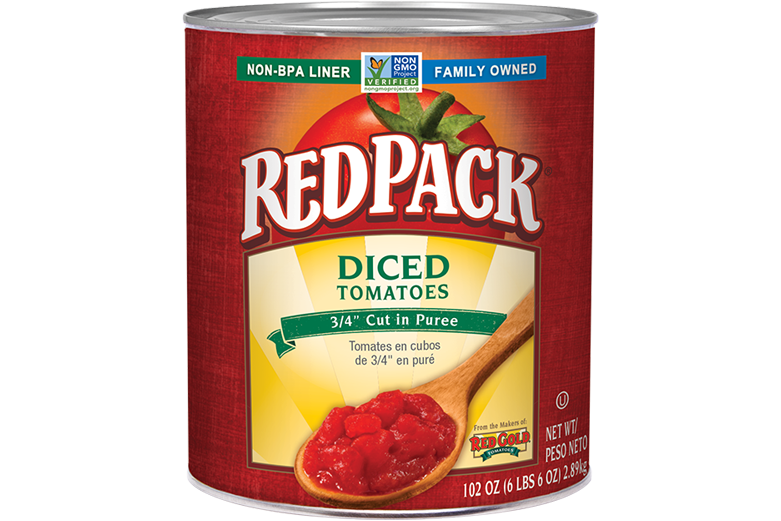 RPKB499_RedPack_DicedTomatoes_3_4CutinPuree_#10Can_102OZ_Foodservice