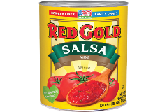 An image of a 103 oz can of Red Gold Salsa.