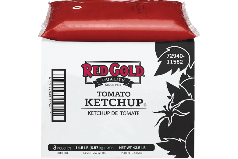 REDY53H_RedGold_Ketchup_Pouch_1.5gal_Foodservice