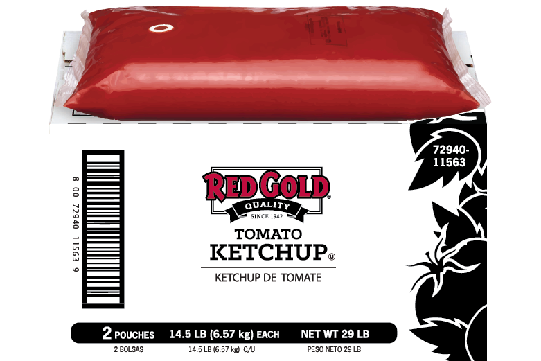 REDY57D_RedGold_Ketchup_Pouch_1.5gal_Foodservice