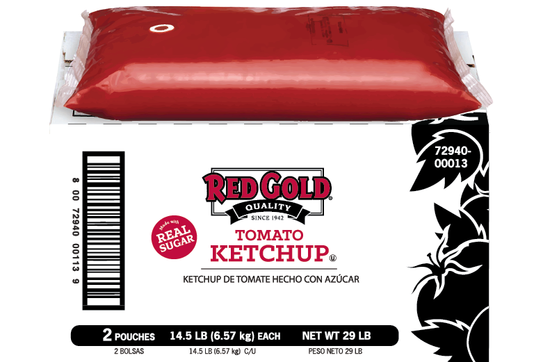 REDYS7D_RedGold_KetchupSugar_Pouch_1.5gal_Foodservice