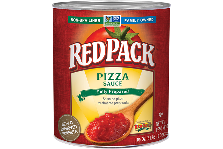 RPKIL9R_RedPack_PizzaSauce_FullyPrepared_New&amp;ImprovedFormula_#10Can_106OZ_Foodservice